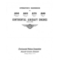 Continental A50, A65, A75 & A80 Series Operators Handbook 1941